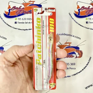 MUESTRA DE SPINNING XURUS PATCHINKO 100MM. 11GR. COLOR BAIT FISH