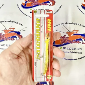 MUESTRA DE SPINNING XURUS PATCHINKO 100MM. 11GR. COLOR UL AYU