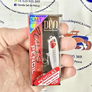 MUESTRA DE SPINNING DUO REALIS PENCIL SW 65MM. 5,50GR. PRISM IVORY