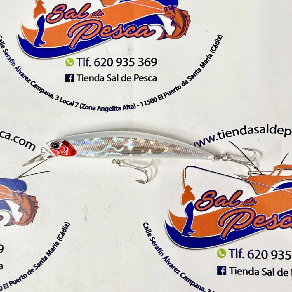 MUESTRA DE SPINNING DUO SPEARHEAD RYUKI SW 110MM. 21GR. SARASHI WHITE - Imagen 3