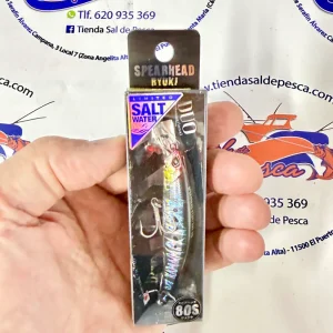 MUESTRA DE SPINNING DUO SPEARHEAD RYUKI SW 80MM. 12GR. GENKAI SARDINE