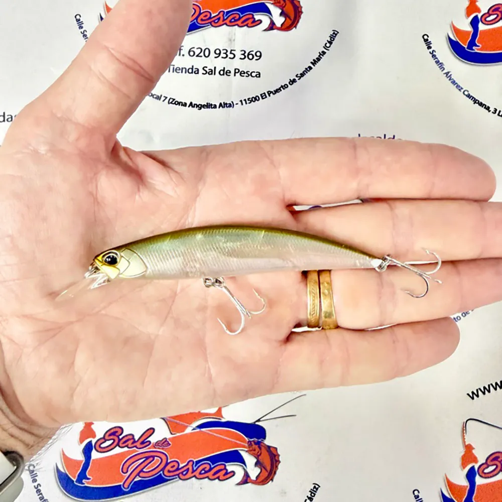 MUESTRA DE SPINNING DUO SPEARHEAD RYUKI SW 95MM. 17GR. GHOST MINNOW - Imagen 2