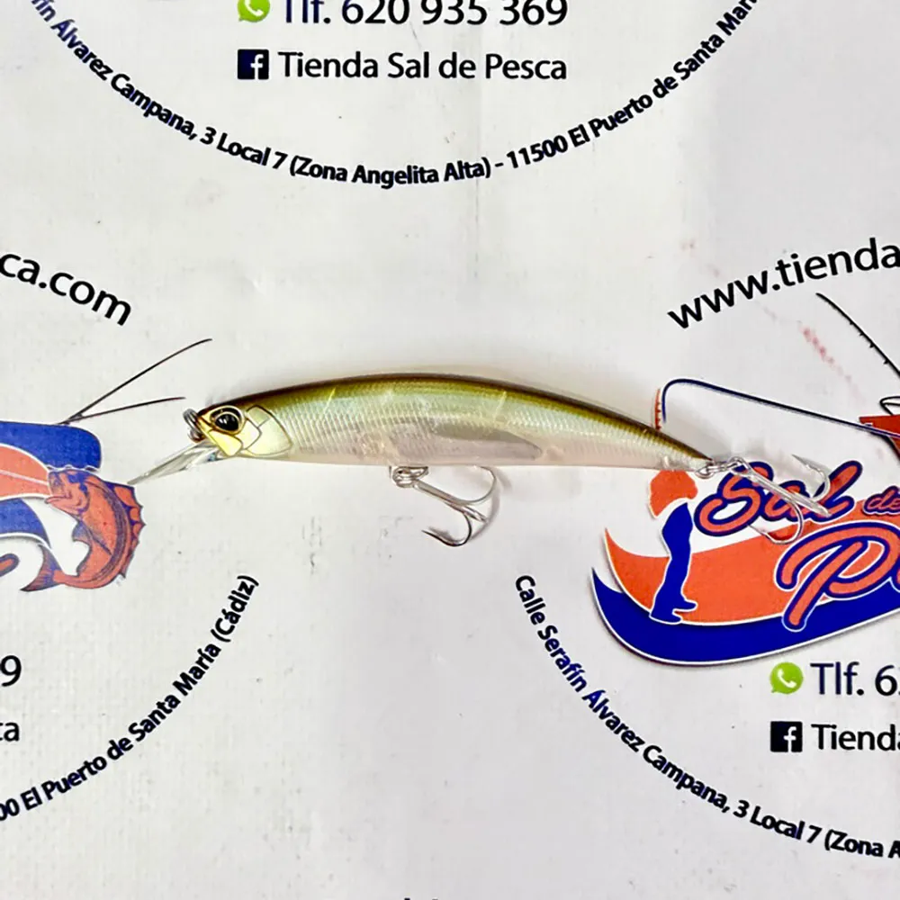 MUESTRA DE SPINNING DUO SPEARHEAD RYUKI SW 95MM. 17GR. GHOST MINNOW - Imagen 3