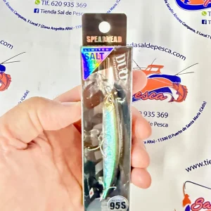 MUESTRA DE SPINNING DUO SPEARHEAD RYUKI SW 95MM. 17GR. SAPPHIRE LUX