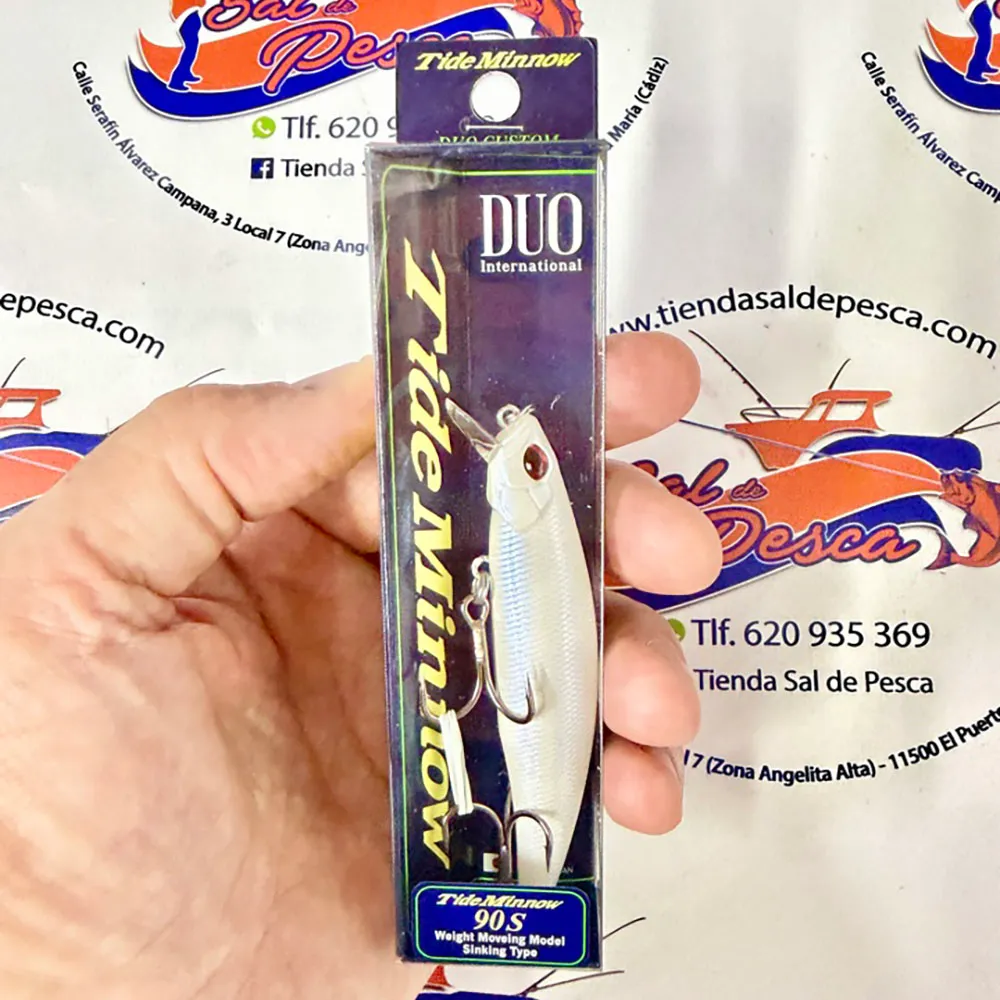 MUESTRA DE SPINNING DUO TIDE MINNOW 90MM. 15GR. IVORY PEARL