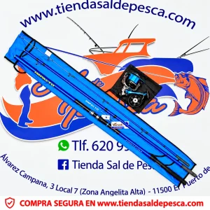 COMBO SURFCASTING VERCELLI IMPACTO HIBRIDA 4,20MT. FUJI + OXYGEN SXZ