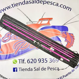 CAÑA DE SURFCASTING DURAFLOT POWER PINKU 4,20MT. HIBRIDO+TUBULAR