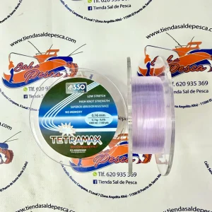 HILO MONOFILAMENTO ASSO TETRAMAX 0,16MM. 1000MT. COLOR PURPURA