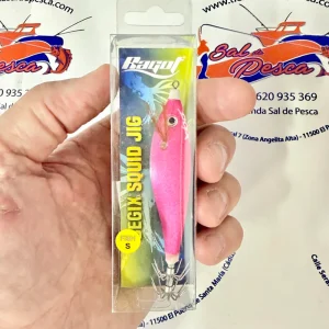 MUESTRA CALAMAR RAGOT BEGIX PEZ S COLOR PINK NATURAL 10CM. 10GR.