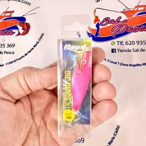 MUESTRA CALAMAR RAGOT BEGIX PEZ SS COLOR PINK NATURAL 8,5CM. 8GR.