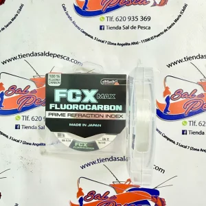 HILO FLUOROCARBONO 100% ASARI FCX MAX JAPAN 100MT. 0,24MM.