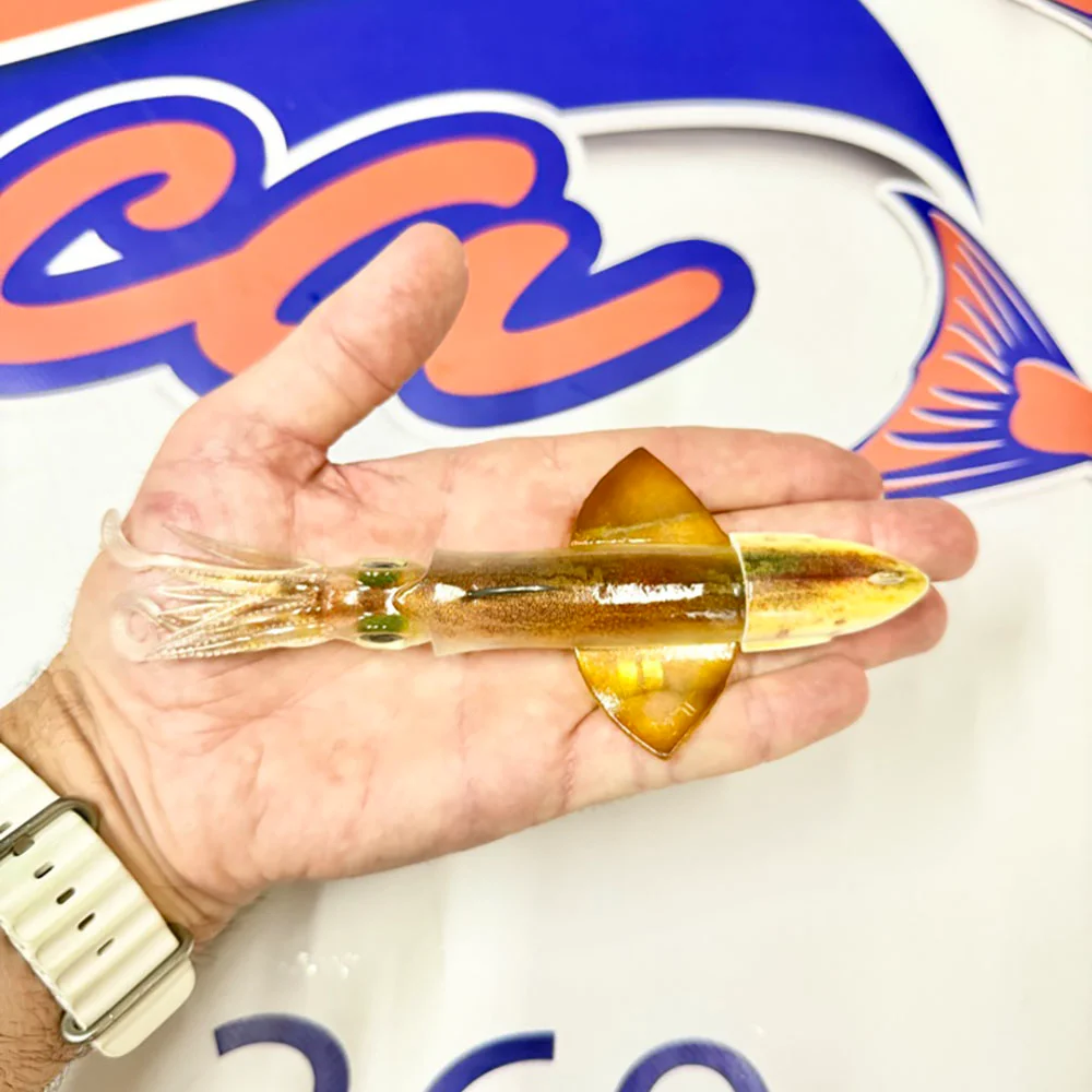 MUESTRA VINILO JIGGING XIPI EVO JLC COLOR RBW 120GR. - Imagen 2