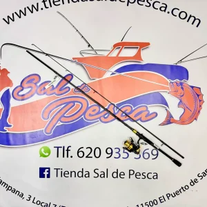 COMBO DE SPINNING DAIWA RS CAÑA 2,44MT. 14-56GR. + CARRETE 4000