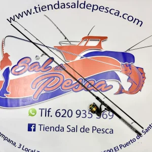 COMBO SPINN DAIWA STRIKEFORCE CAÑA 3,05MT.(14-56GR.)+CTE 4000+TRENZADO