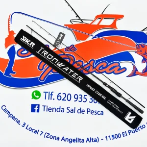 CAÑA DE ROCKFISHING YKR IRONWATER 792 ML 2,40MT. 2-16GR. GRAY EDITION