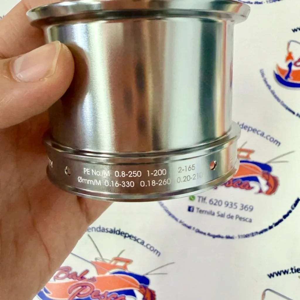 BOBINA CARRETE SURFCASTING OKUMA FLITE SURF FLS35-1500AY 1500 ALUM - Imagen 4