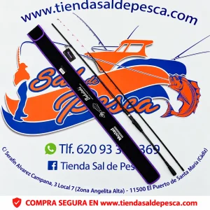 CAÑA DE EGGING MUSTAD BAKUTAKI 2,50MT. 20-200GR.