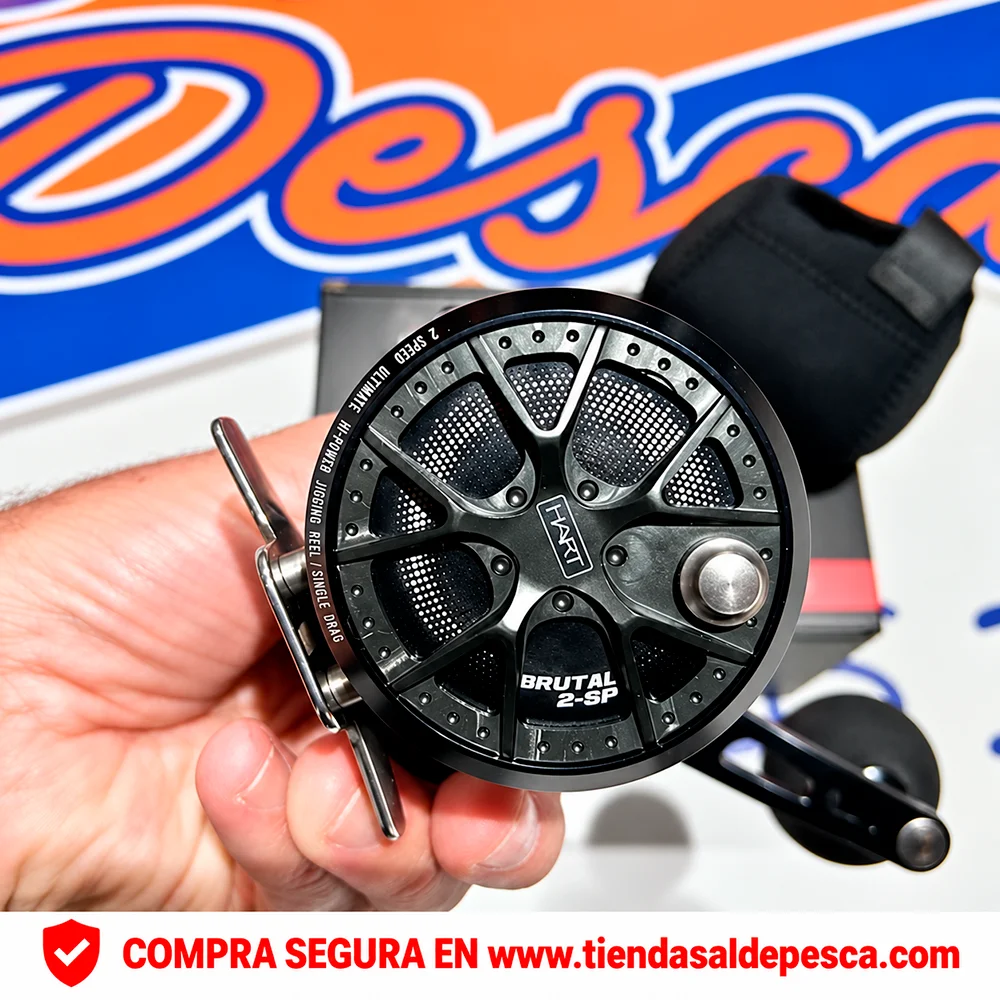 CARRETE DE SLOW JIGGING HART BRUTAL 2SP 60L - Imagen 3