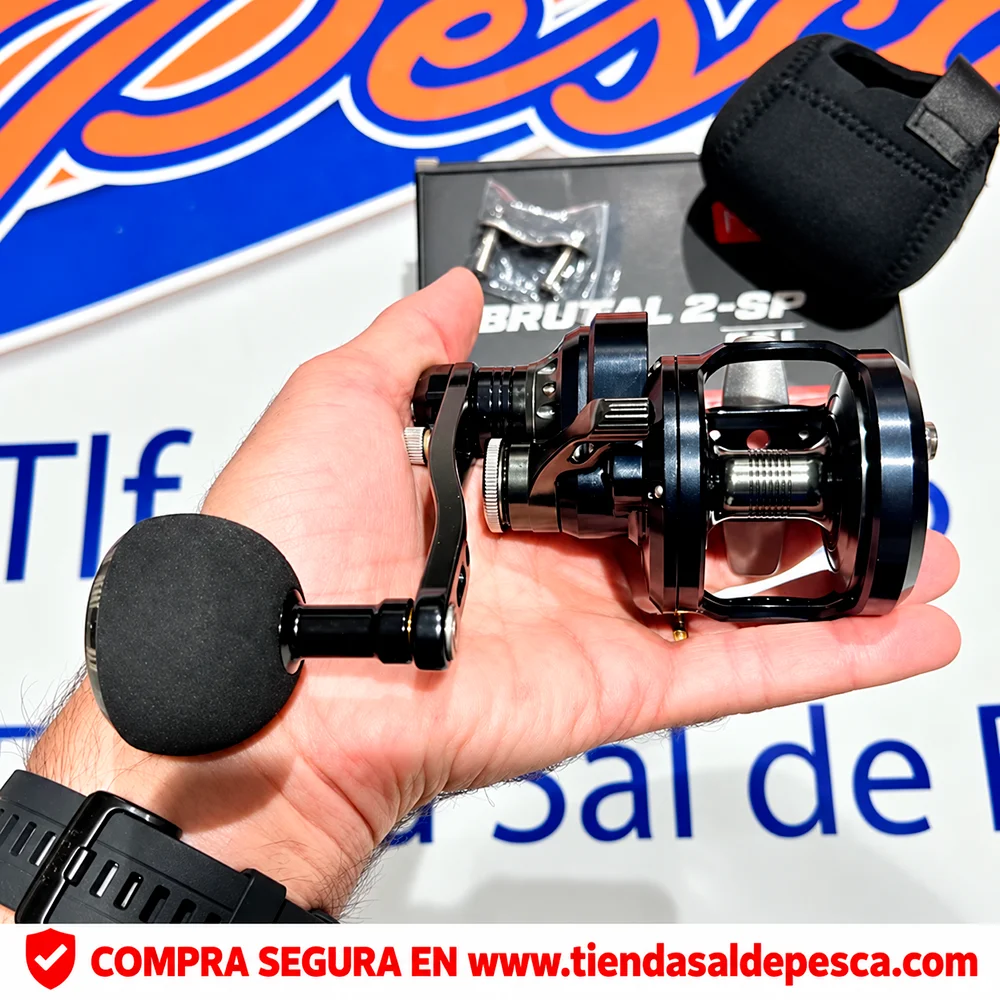CARRETE DE SLOW JIGGING HART BRUTAL 2SP 60L - Imagen 4