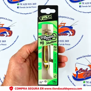 MUESTRA DE SPINNING FIIISH POWER TAIL SHALLOW 90MM. 14GR. AYU