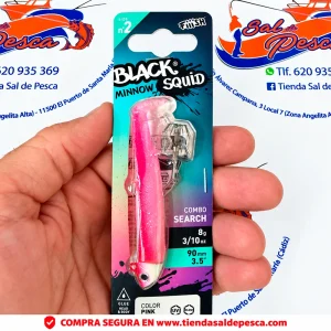 MUESTRA CALAMAR BM SQUID 90 SIMPLE COMBO SEARCH 8GR. PINK SQUID