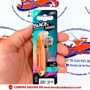 MUESTRA CALAMAR BM SQUID 90 SIMPLE COMBO SEARCH 8GR. ORANGE SQUID