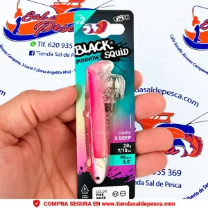MUESTRA CALAMAR BM SQUID 90 SIMPLE COMBO EXTRA DEEP 20GR. PINK SQUID