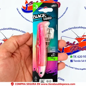 MUESTRA CALAMAR BM SQUID 120 SIMPLE COMBO OFF SHORE 25GR. PINK SQUID